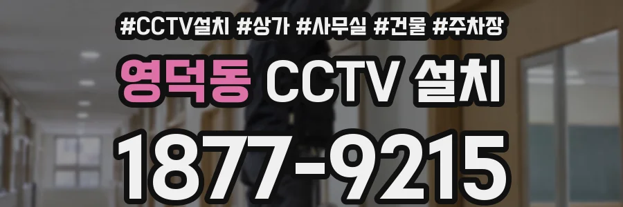 영덕동 CCTV 설치