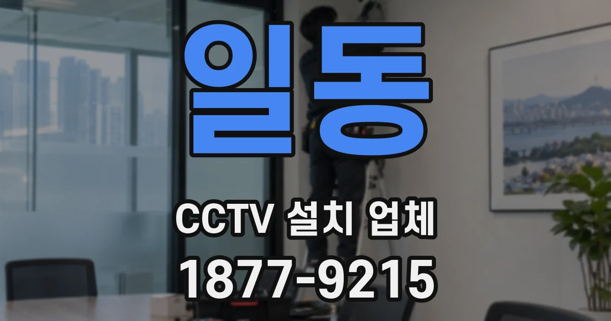 일동 CCTV 설치 업체
