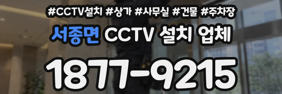 서종면 CCTV 설치 업체