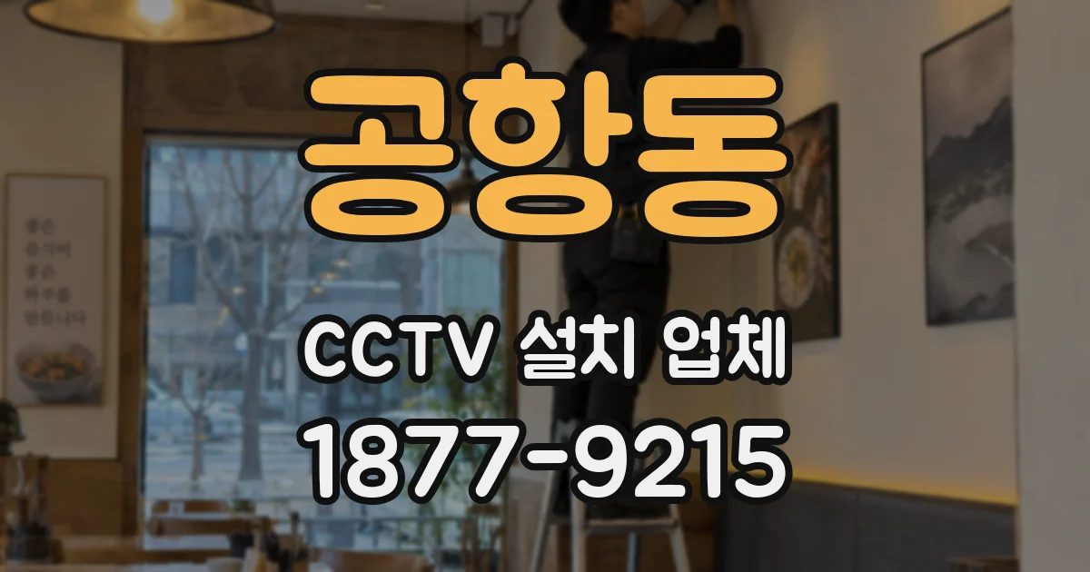 공항동 CCTV 설치 업체