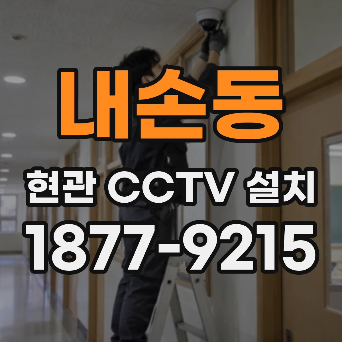 내손동 현관 CCTV 설치