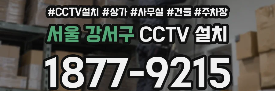 서울 강서구 CCTV 설치
