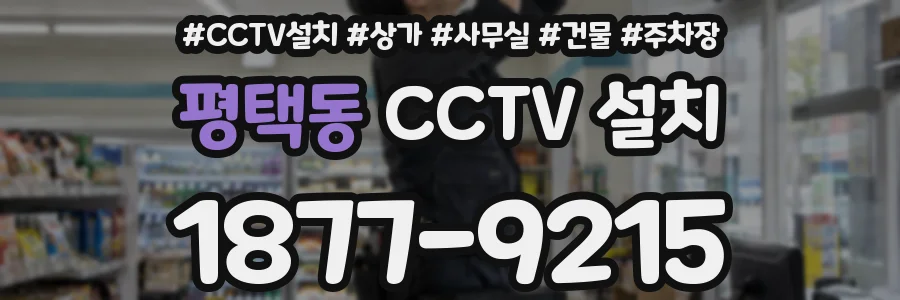 평택동 CCTV 설치