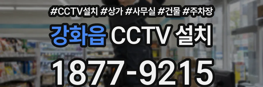 강화읍 CCTV 설치