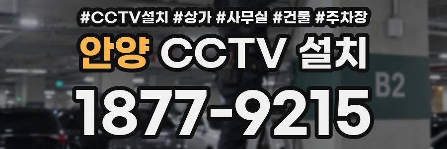 안양 CCTV 설치