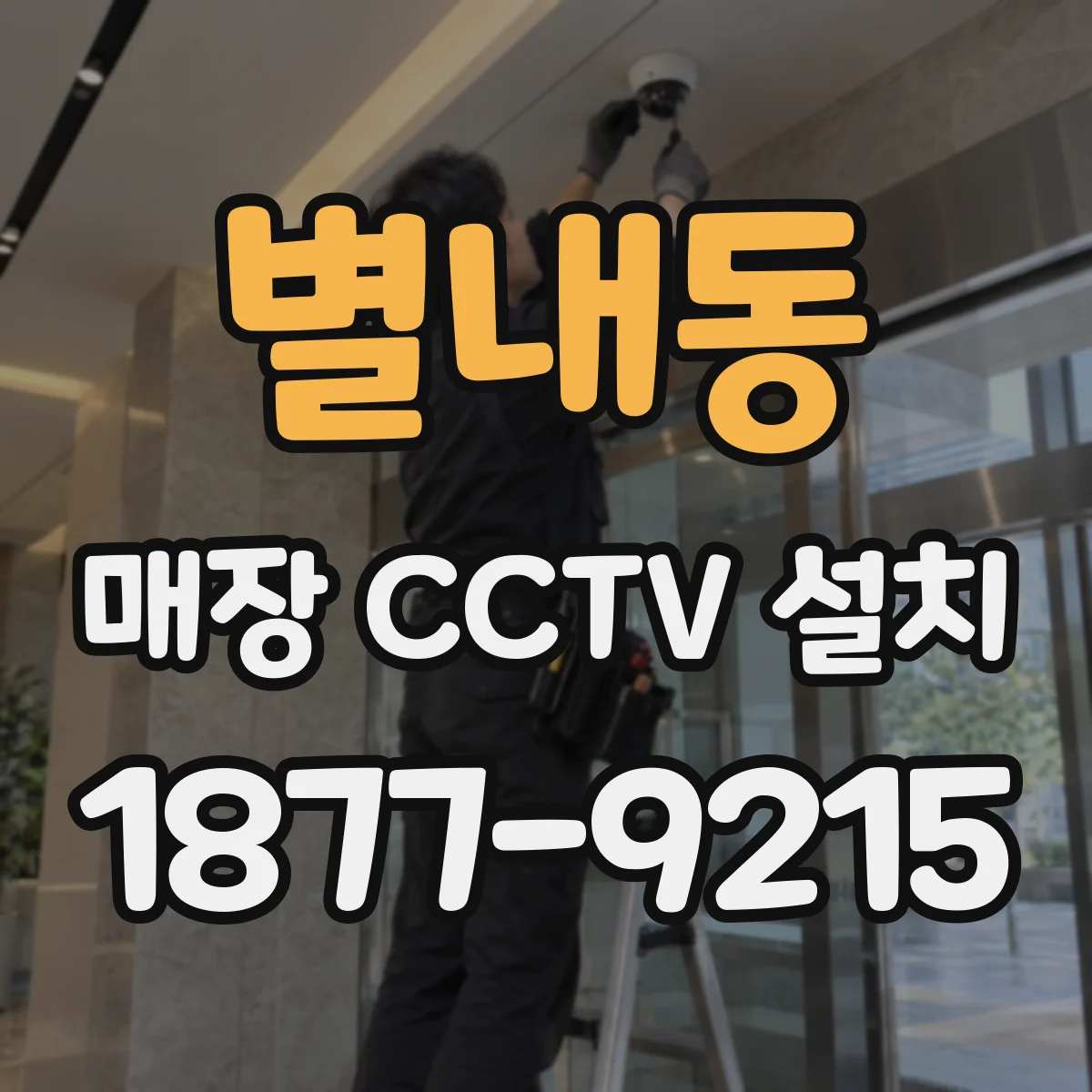 별내동 매장 CCTV 설치