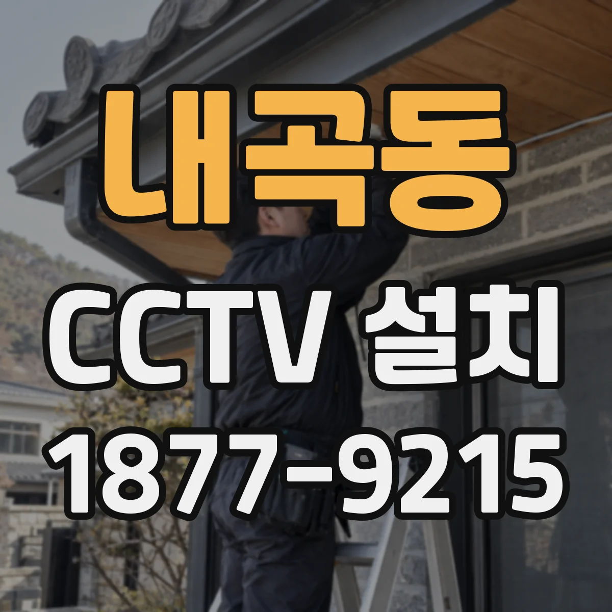 내곡동 CCTV 설치