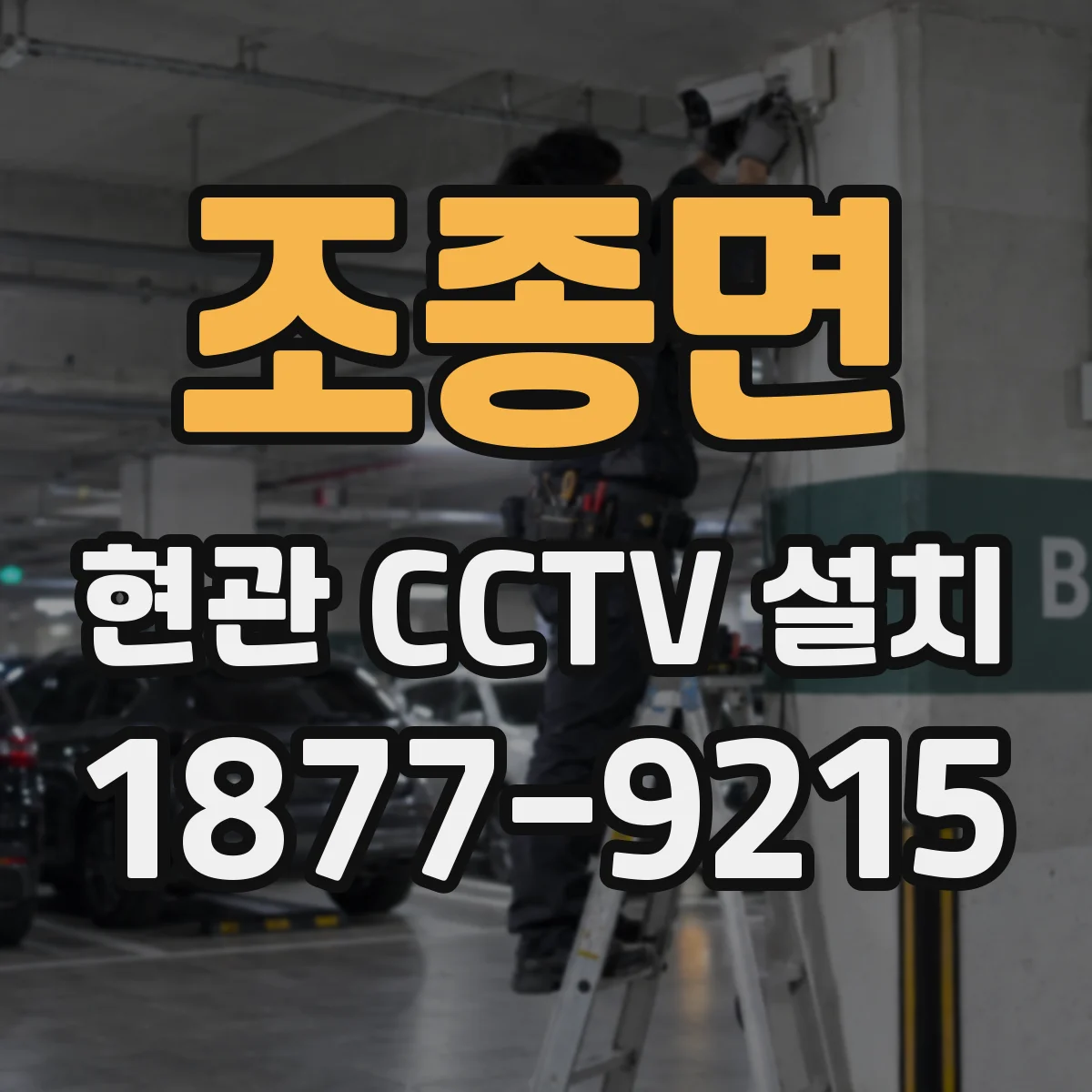 조종면 현관 CCTV 설치