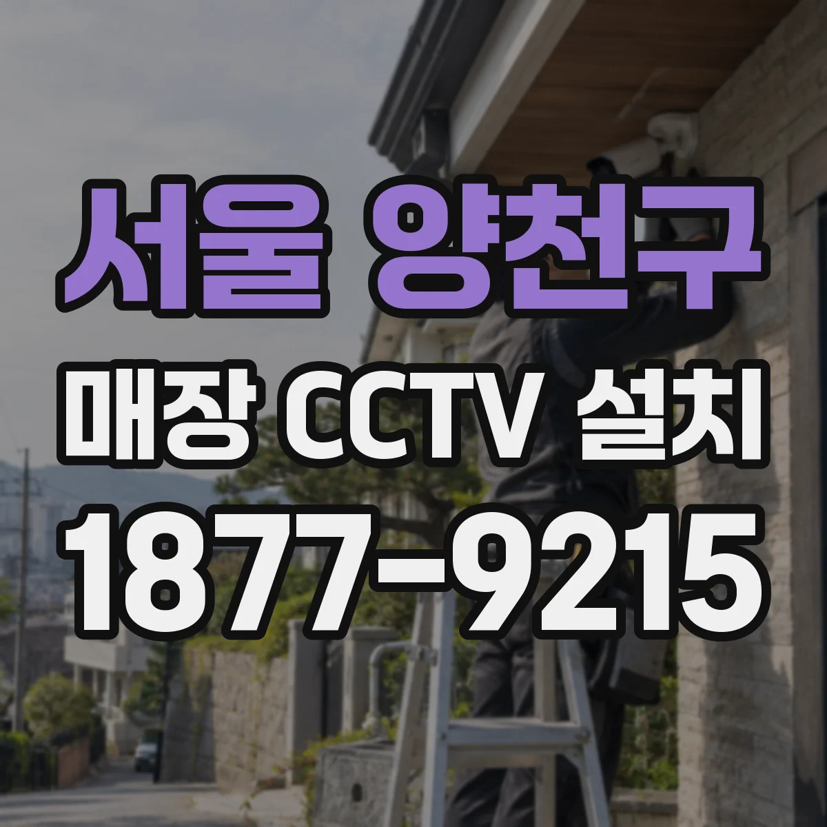 서울 양천구 매장 CCTV 설치