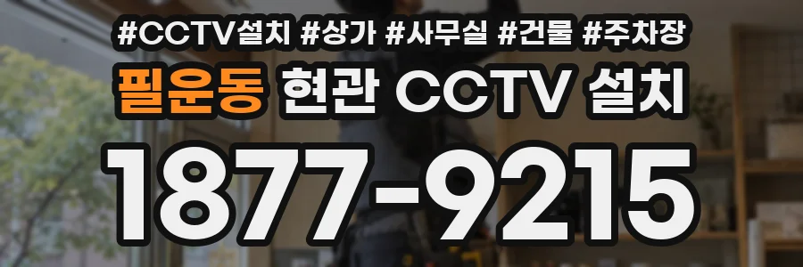 필운동 현관 CCTV 설치