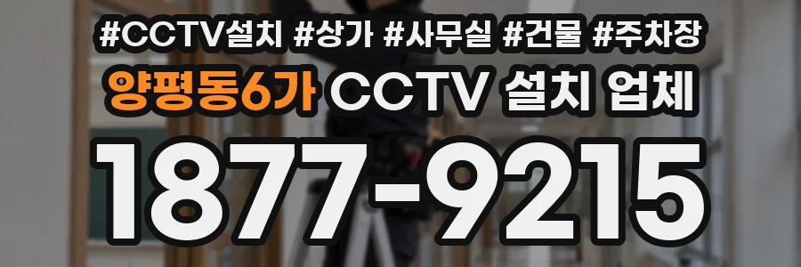 양평동6가 CCTV 설치 업체