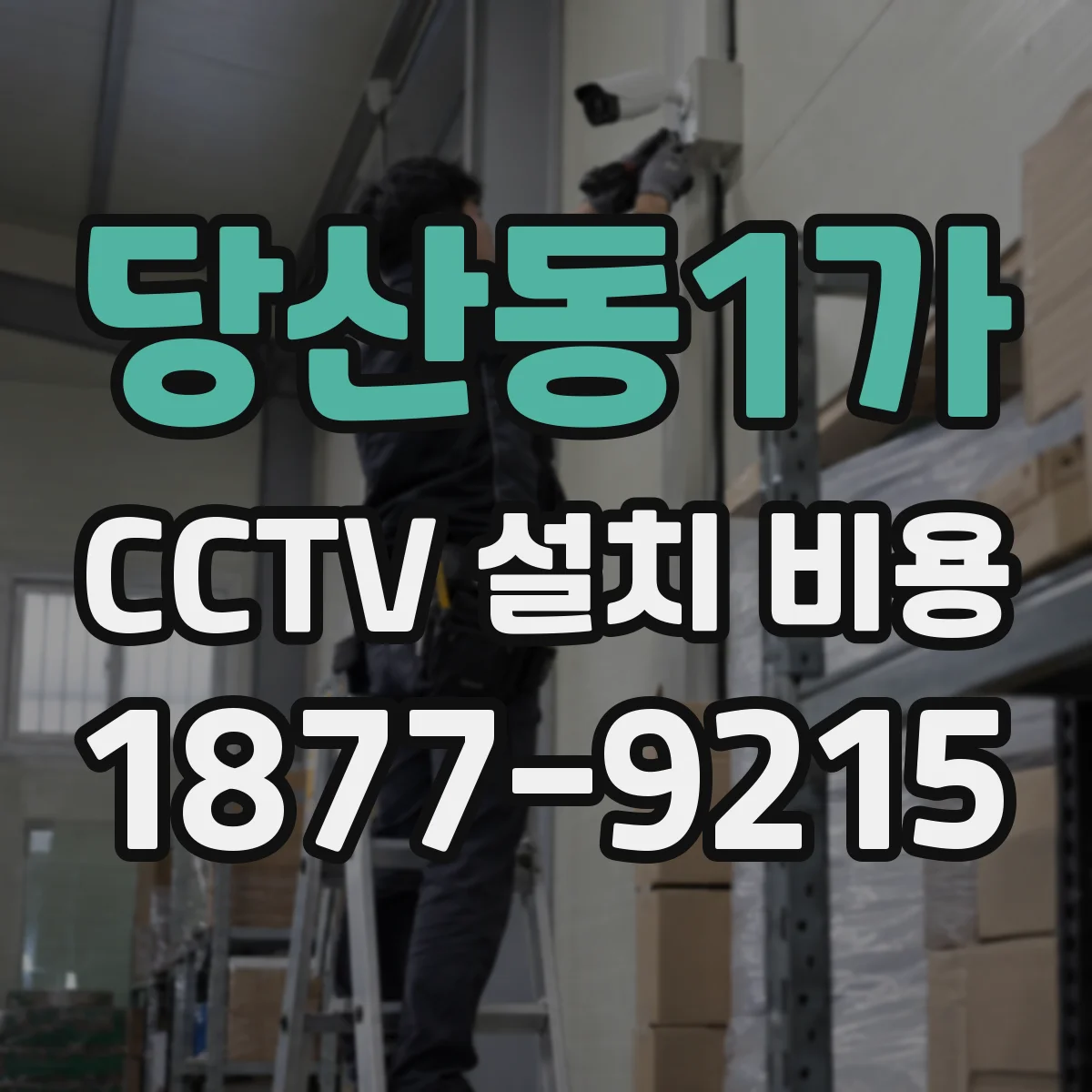 당산동1가 CCTV 설치 비용
