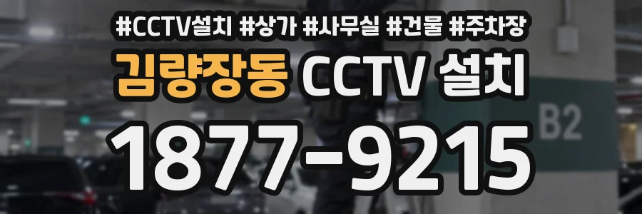 김량장동 CCTV 설치