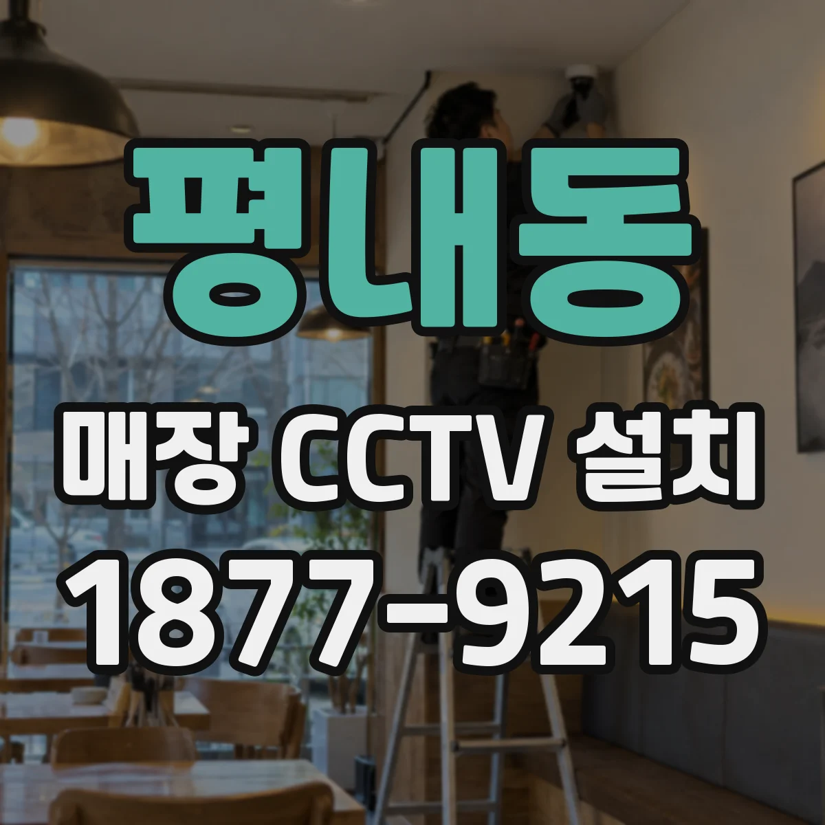 평내동 매장 CCTV 설치