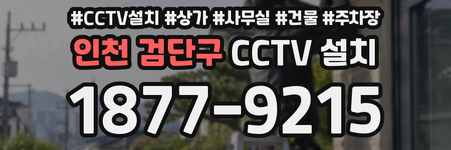 인천 검단구 CCTV 설치