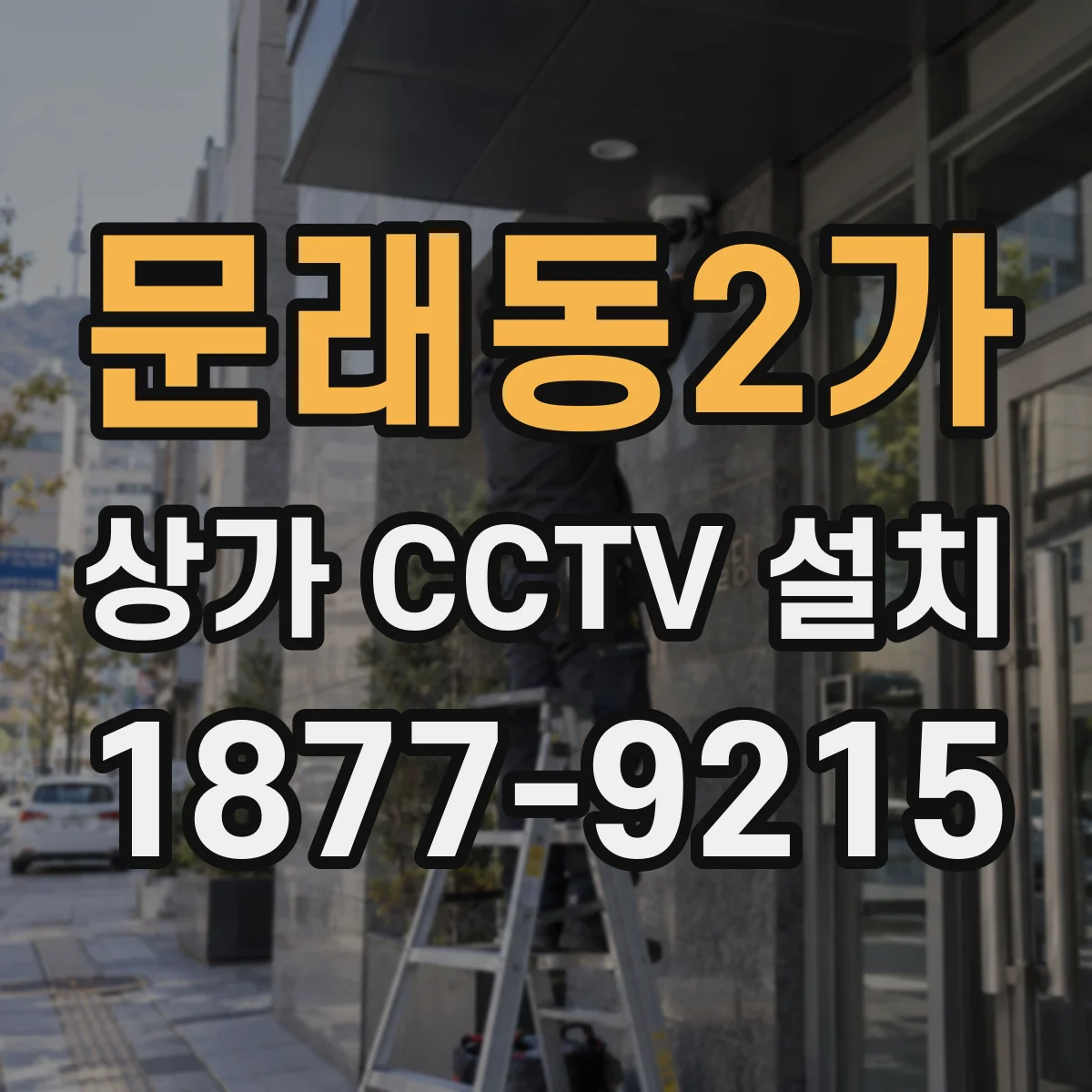 문래동2가 상가 CCTV 설치