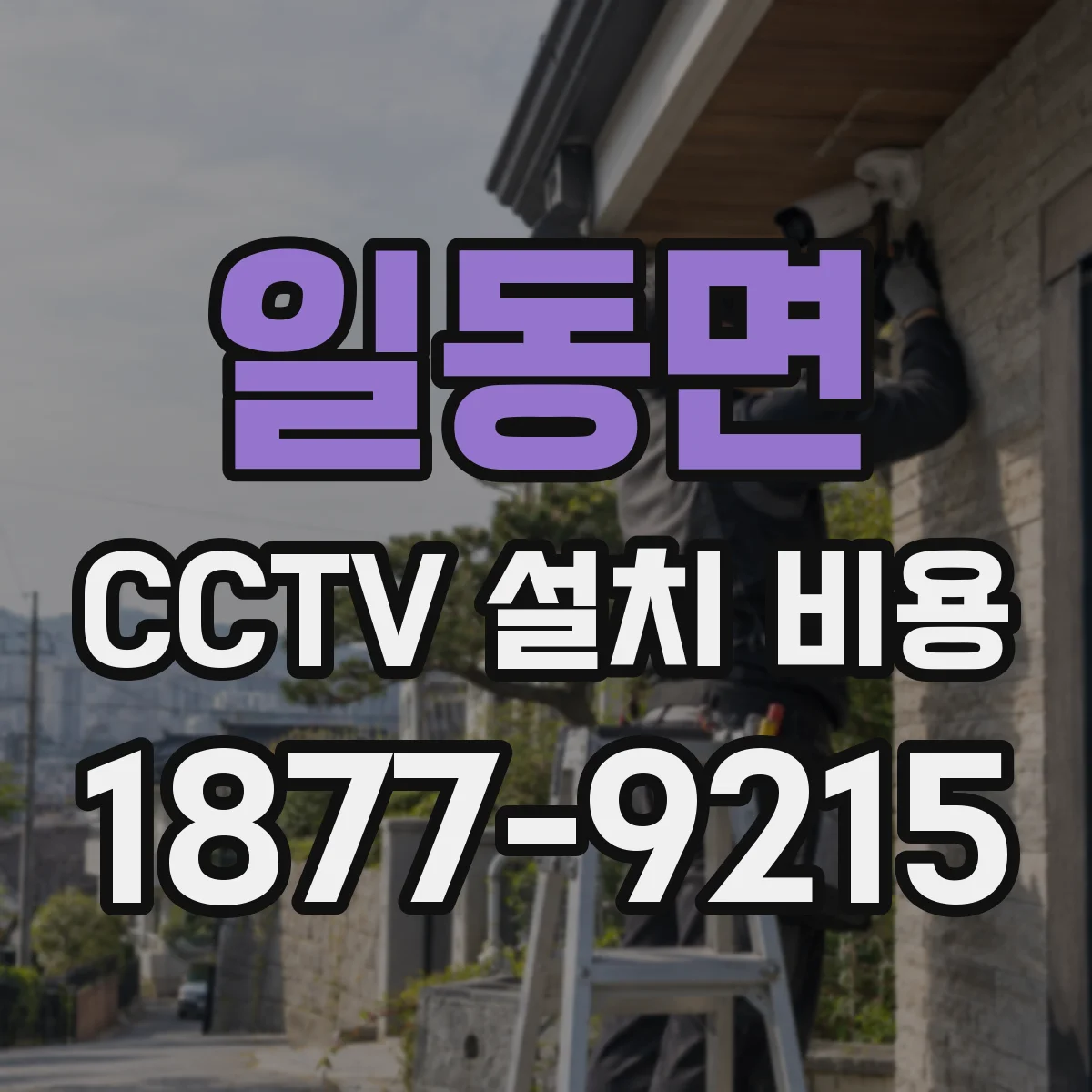 일동면 CCTV 설치 비용