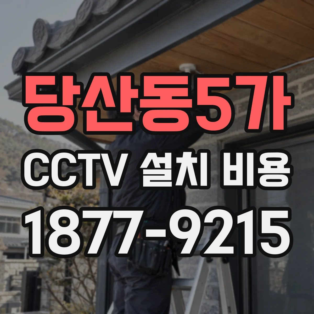 당산동5가 CCTV 설치 비용