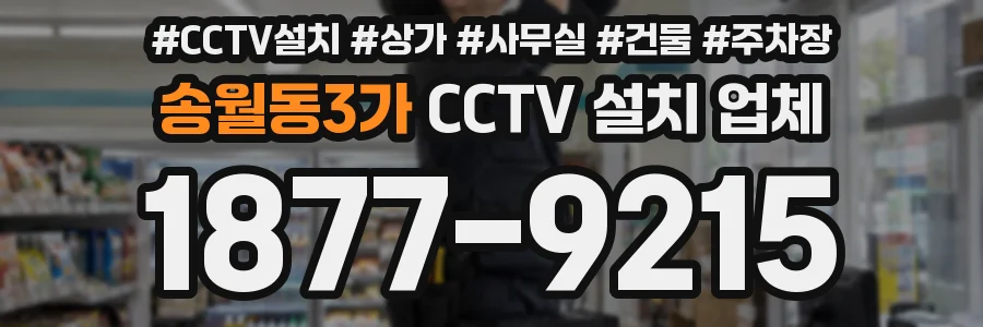 송월동3가 CCTV 설치 업체