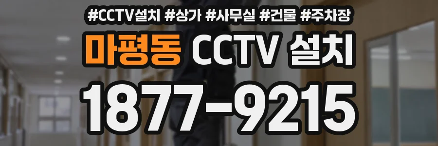 마평동 CCTV 설치