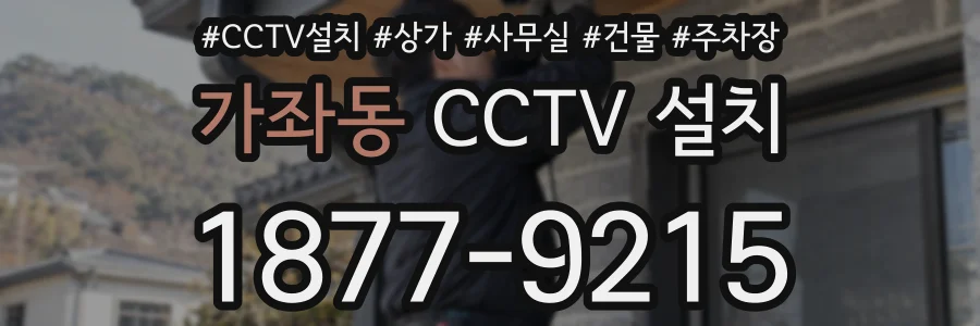 가좌동 CCTV 설치