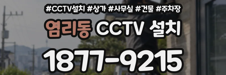 염리동 CCTV 설치