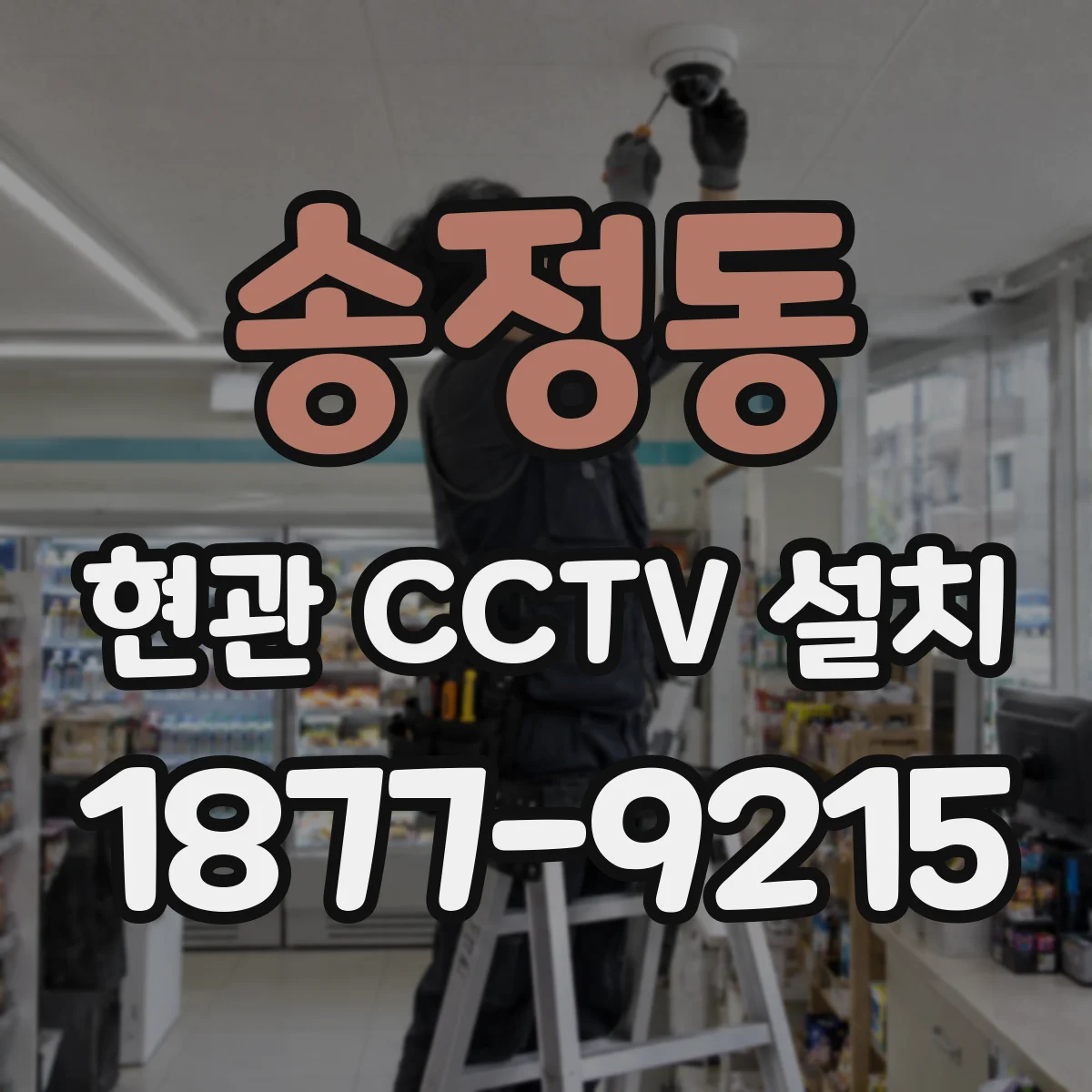 송정동 현관 CCTV 설치