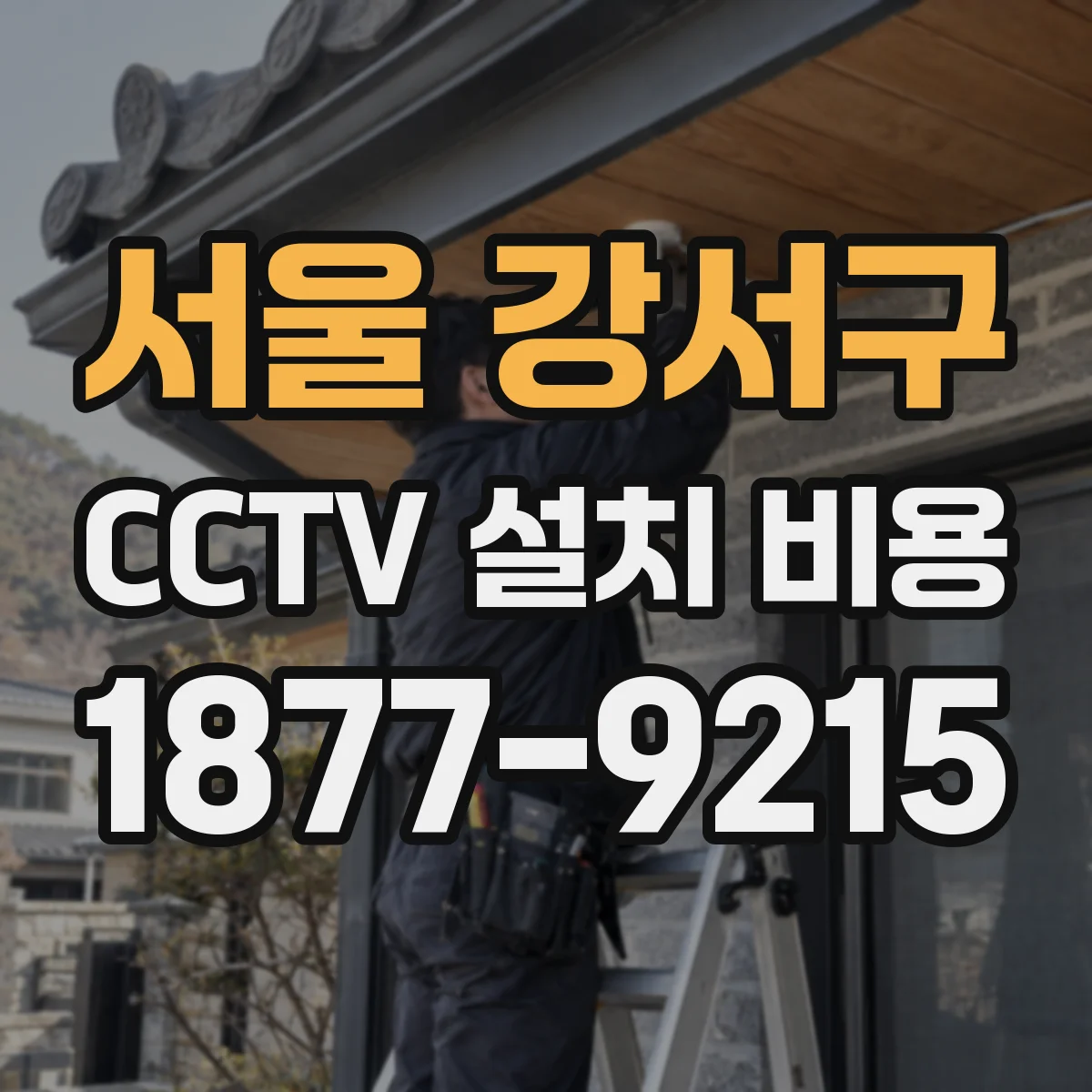 서울 강서구 CCTV 설치 비용