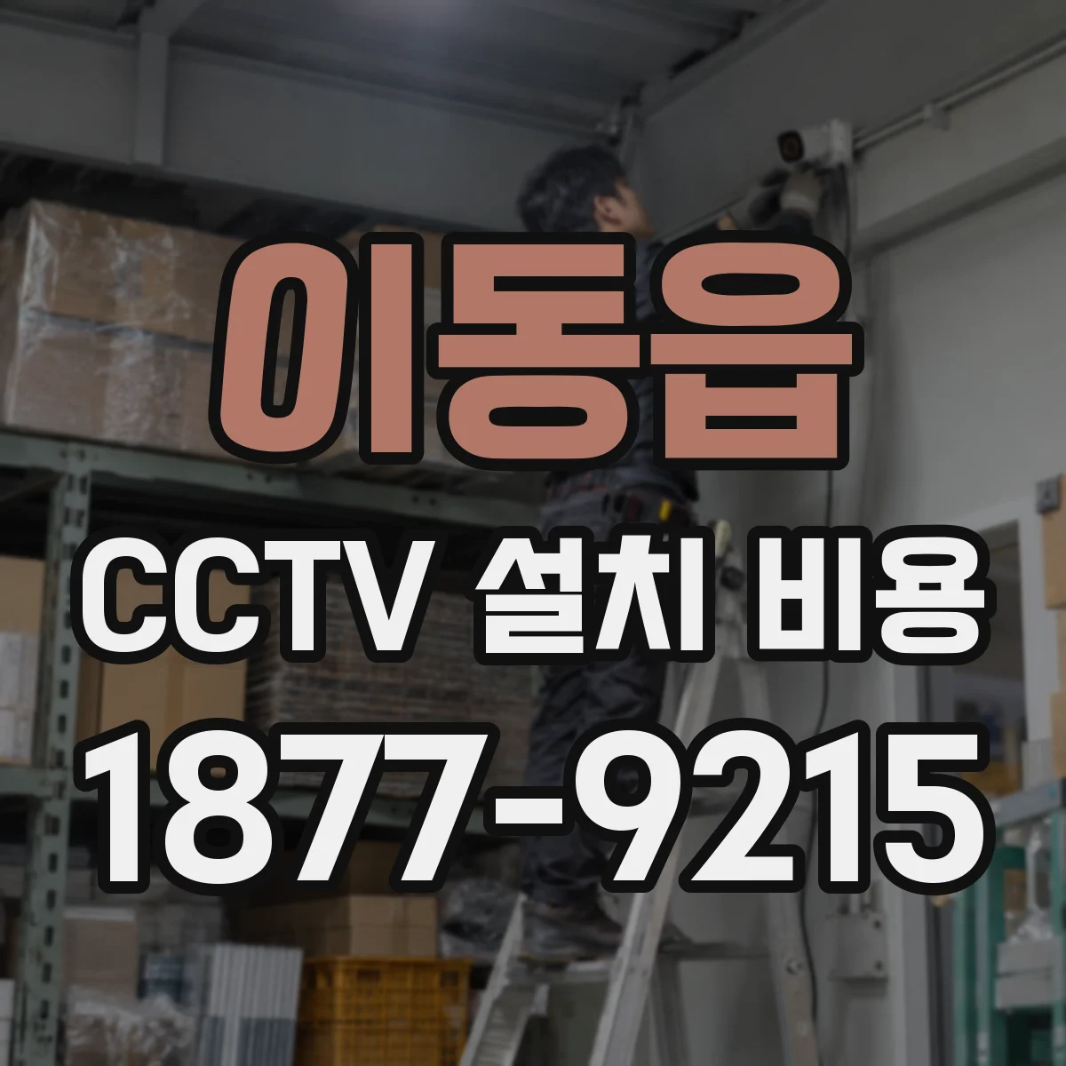 이동읍 CCTV 설치 비용