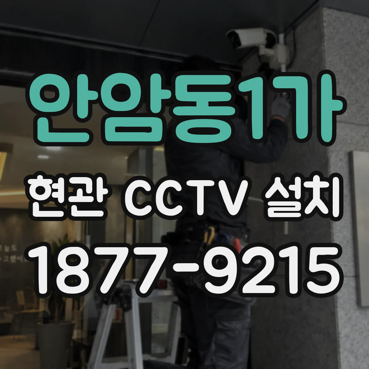 안암동1가 현관 CCTV 설치