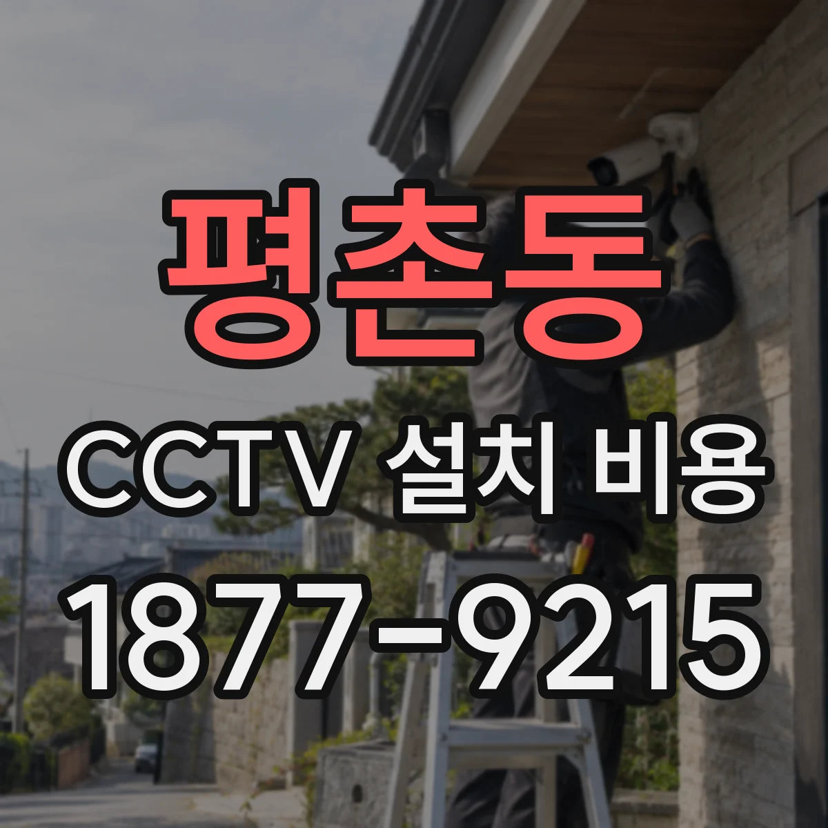 평촌동 CCTV 설치 비용