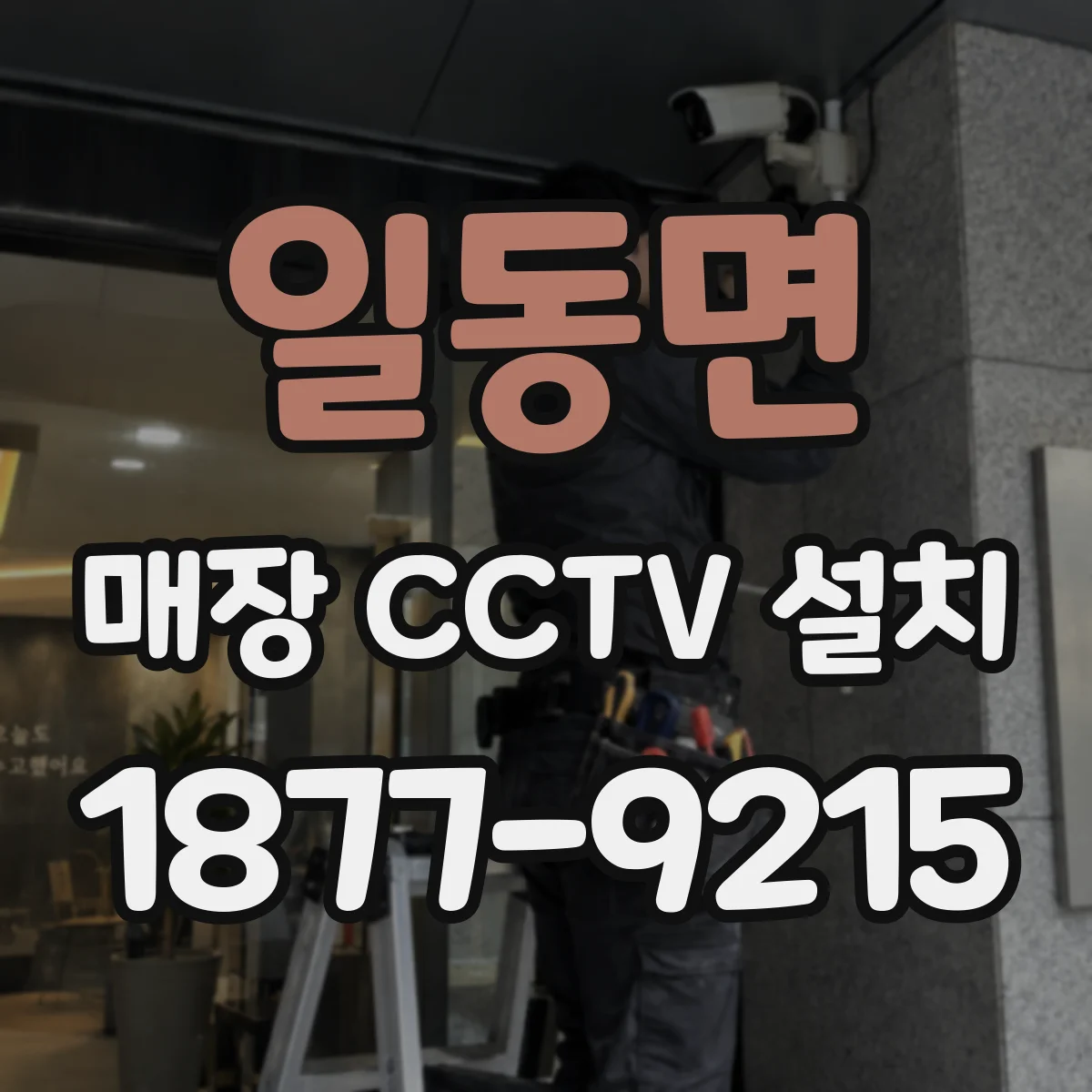 일동면 매장 CCTV 설치