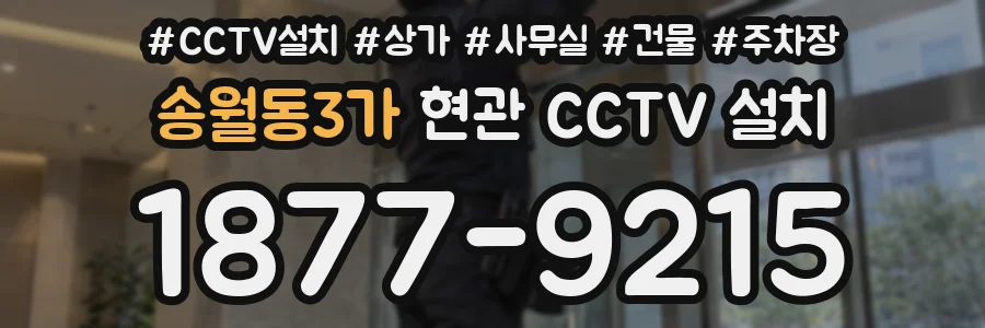 송월동3가 현관 CCTV 설치