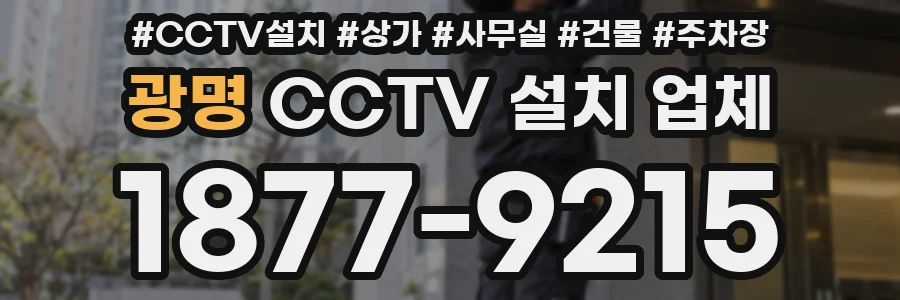 광명 CCTV 설치 업체