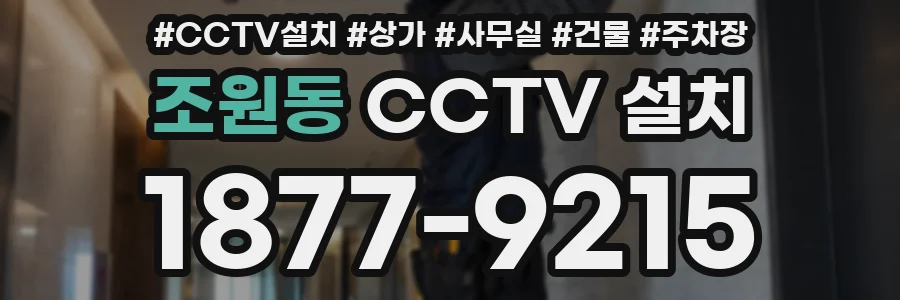 조원동 CCTV 설치