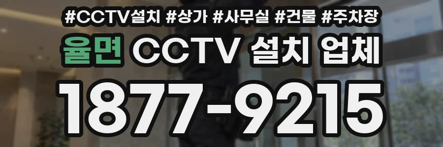율면 CCTV 설치 업체