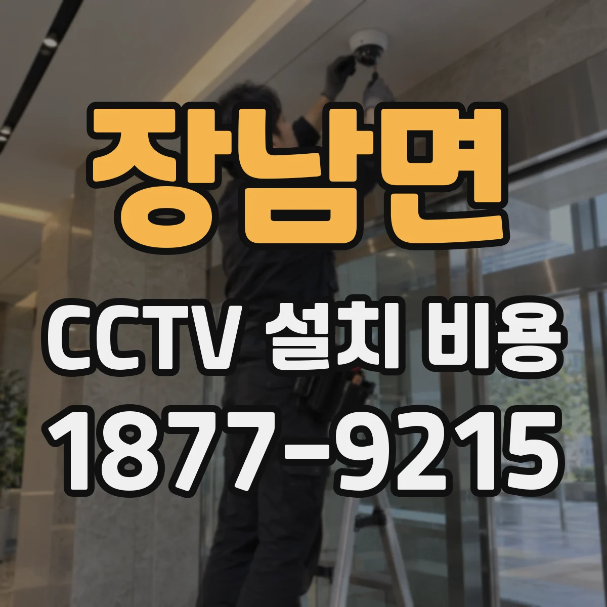 장남면 CCTV 설치 비용