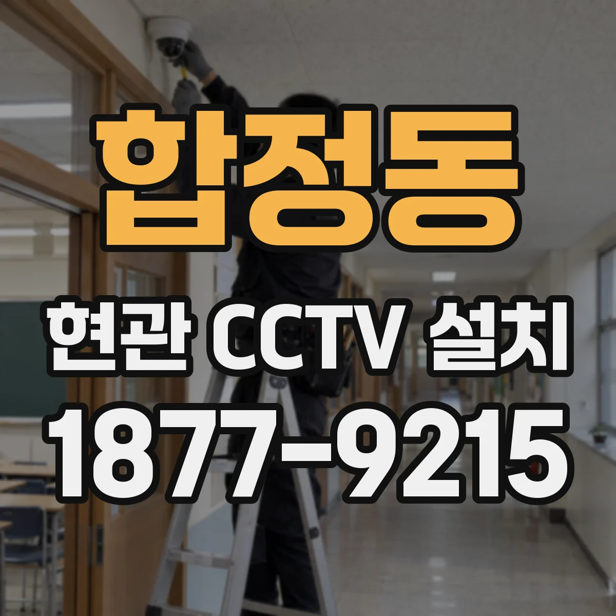 합정동 현관 CCTV 설치