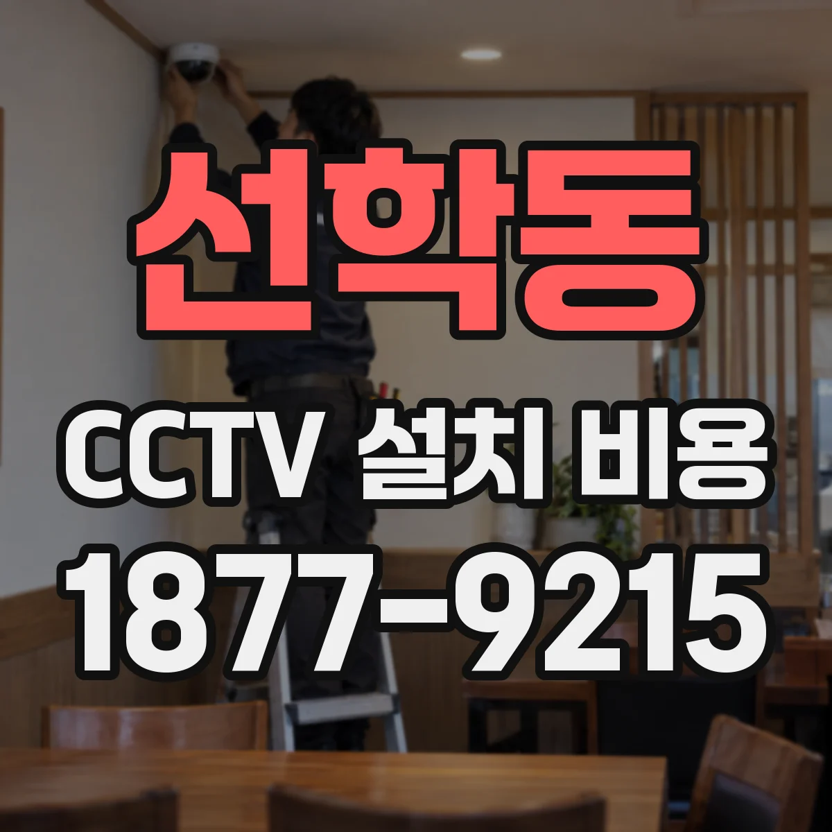 선학동 CCTV 설치 비용
