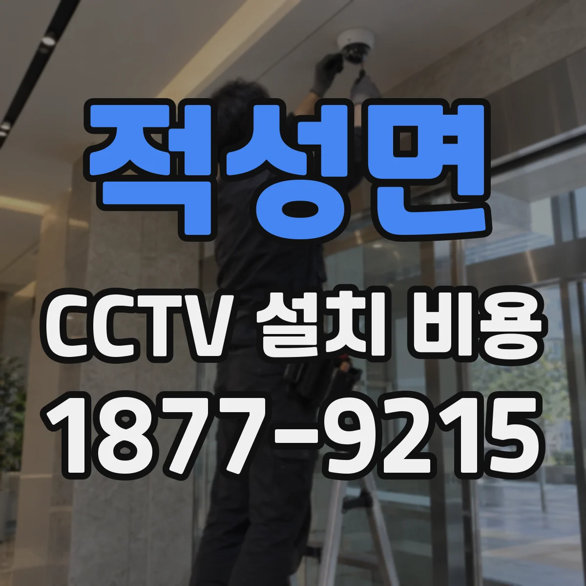 적성면 CCTV 설치 비용