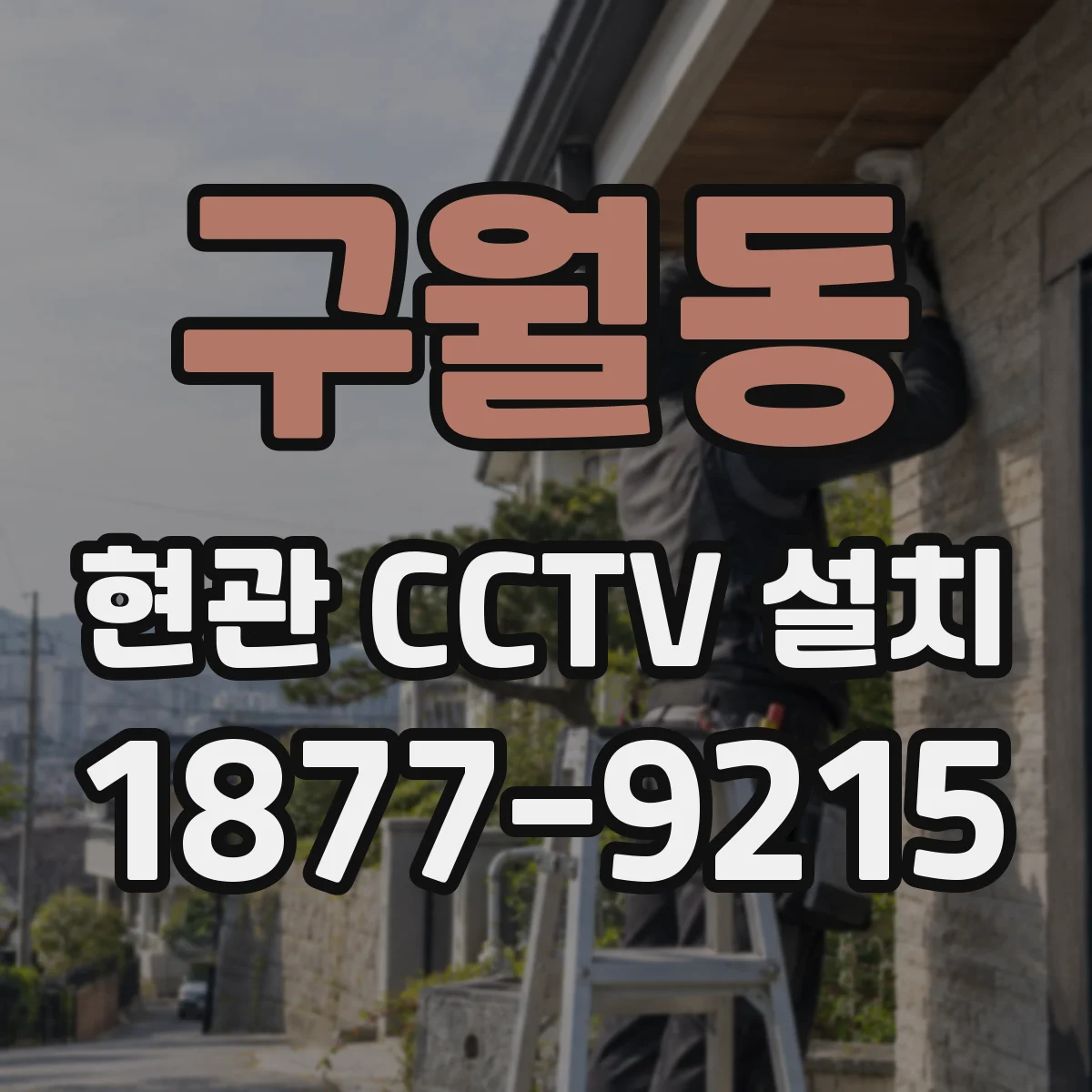 구월동 현관 CCTV 설치