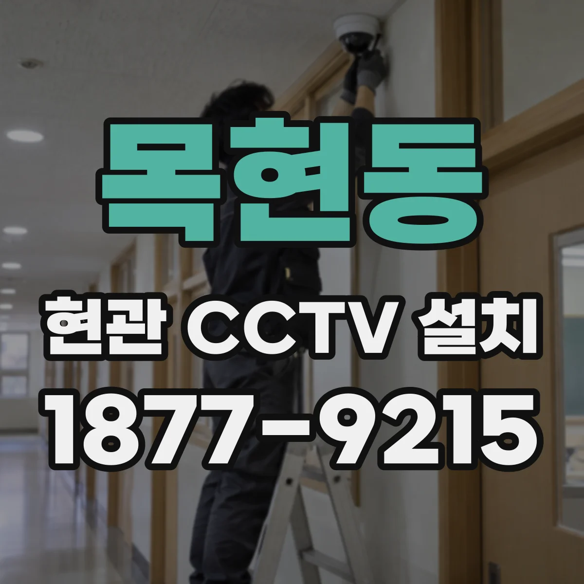 목현동 현관 CCTV 설치