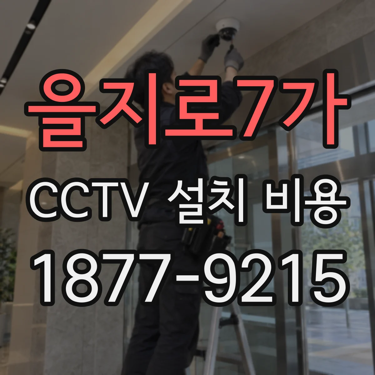 을지로7가 CCTV 설치 비용