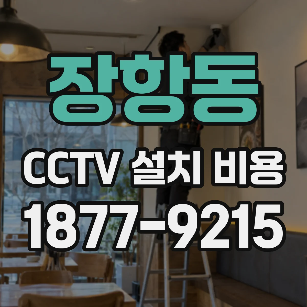 장항동 CCTV 설치 비용