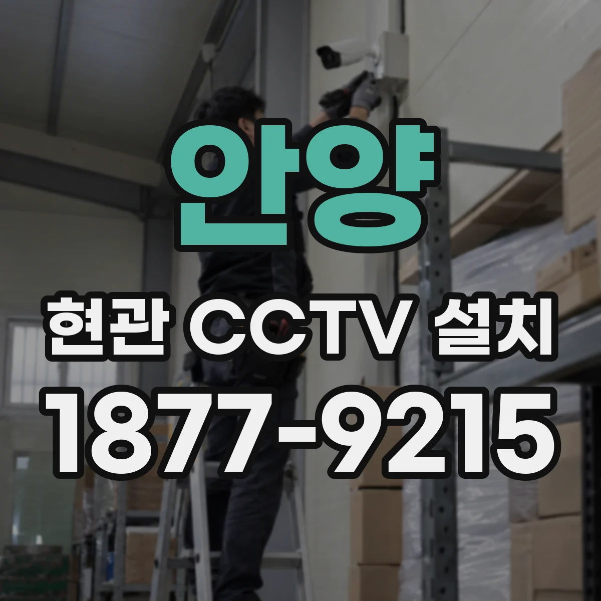 안양 현관 CCTV 설치
