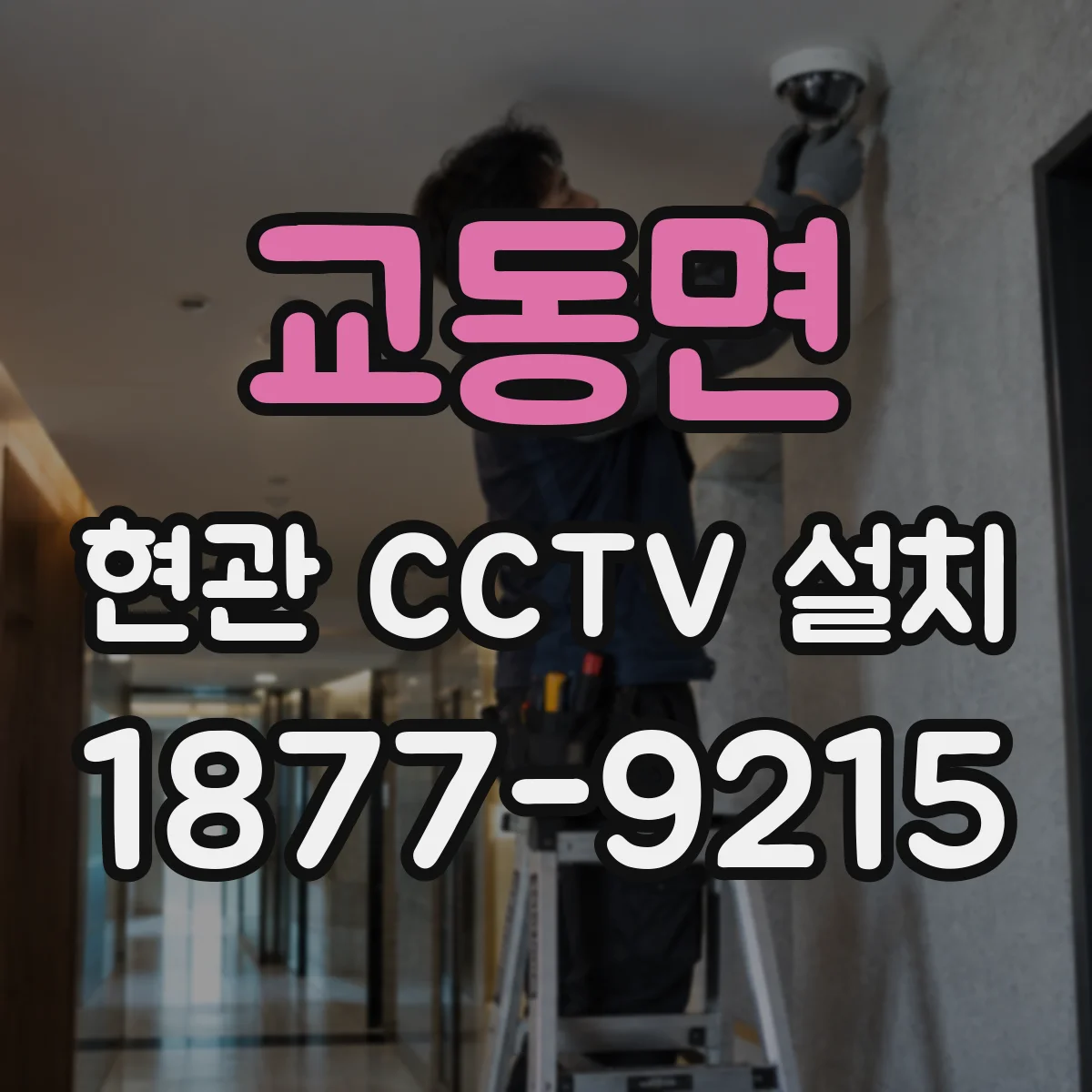 교동면 현관 CCTV 설치