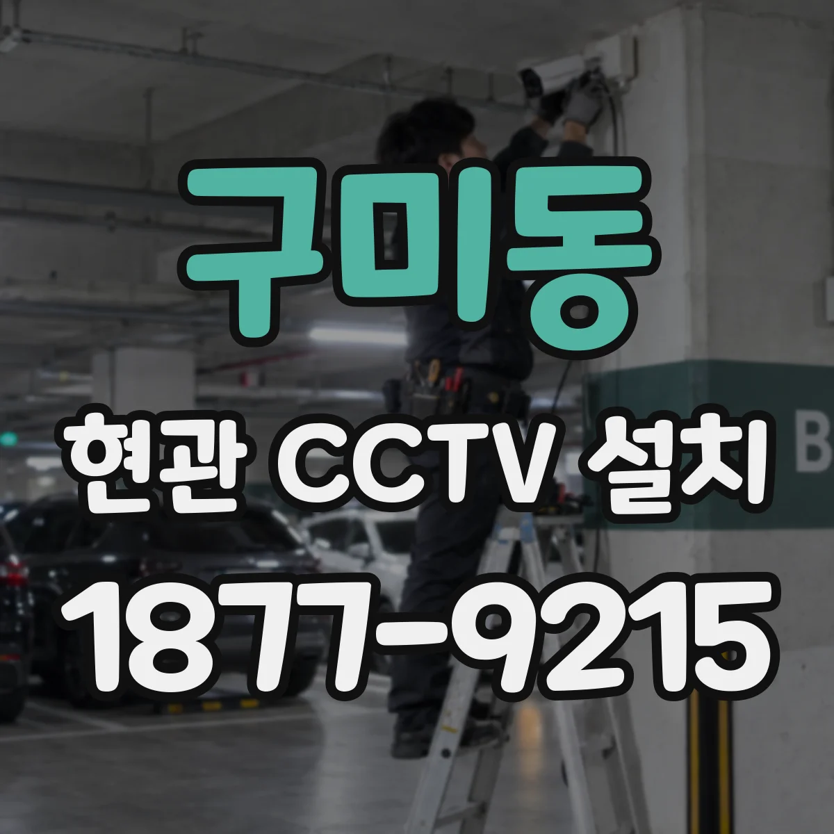 구미동 현관 CCTV 설치