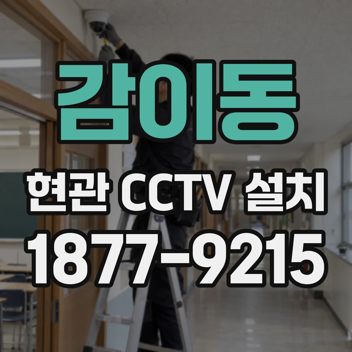 감이동 현관 CCTV 설치