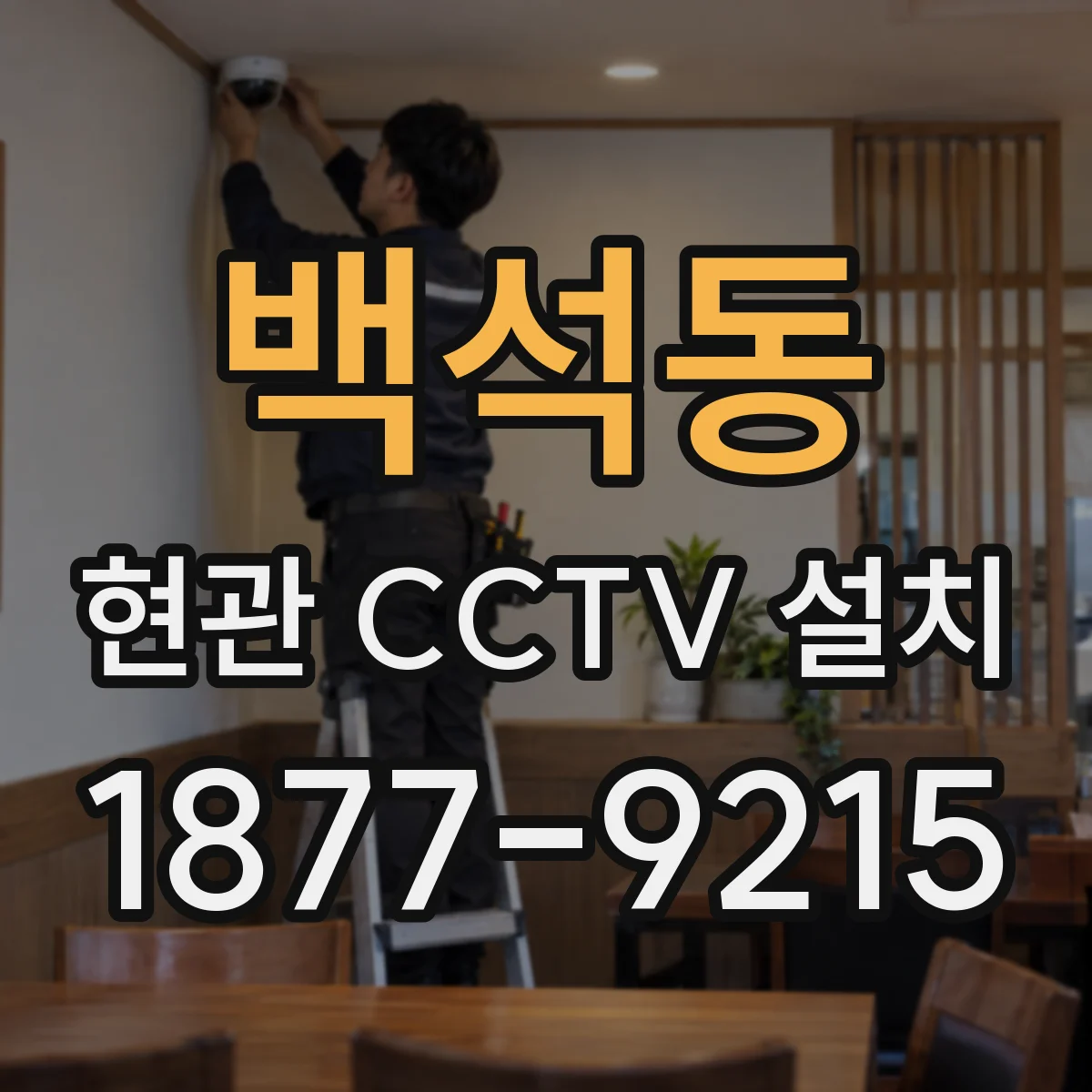 백석동 현관 CCTV 설치
