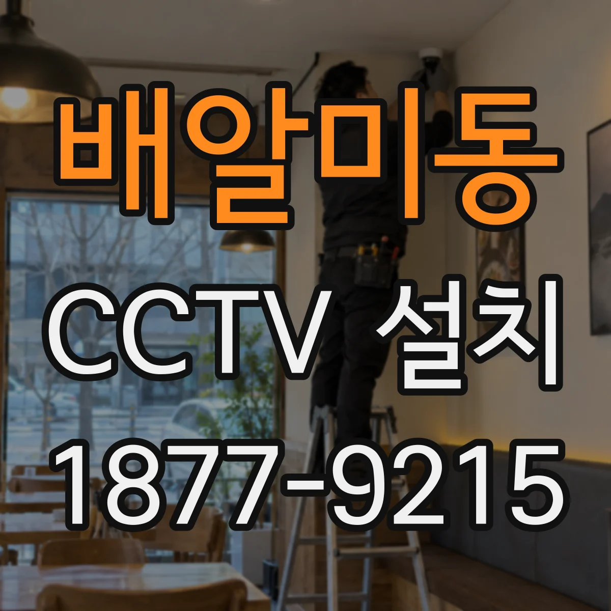 배알미동 CCTV 설치